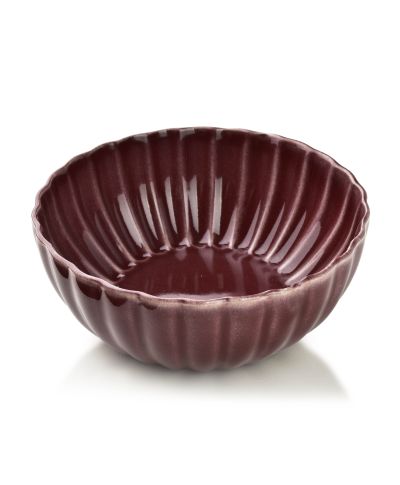 EVIE BURGUNDY Miska 650ml 16,7x16,7x6,7cm