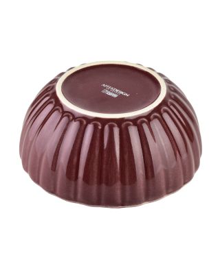 EVIE BURGUNDY Miska 650ml 16,7x16,7x6,7cm