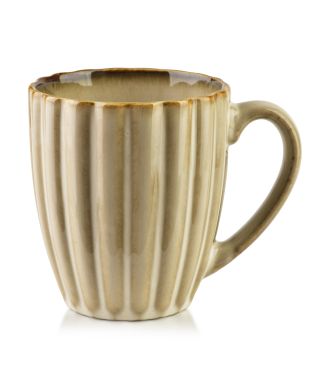 EVIE BEIGE Kubek 360ml 8,7x11,5x10cm