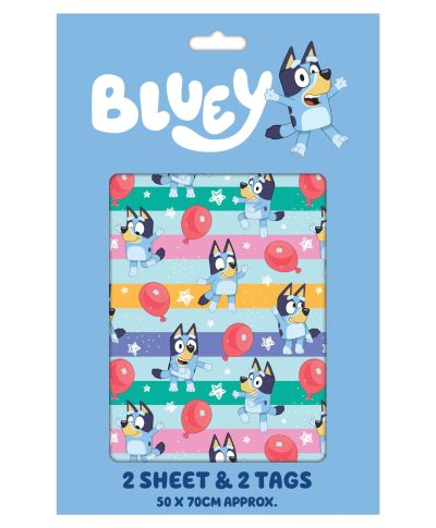 Bluey - zestaw do pakowania prezentów