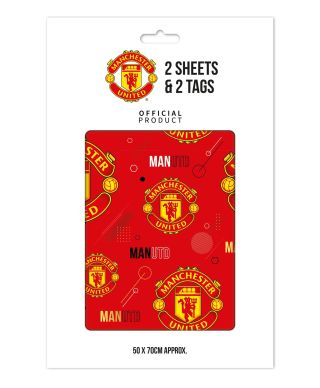 Manchester United - zestaw do pakowania prezentów