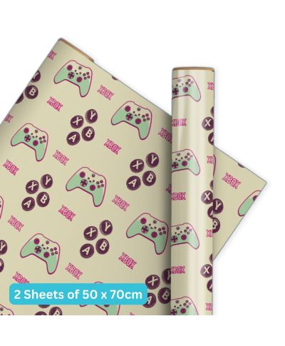 Xbox Wrap - zestaw do pakowania prezentów