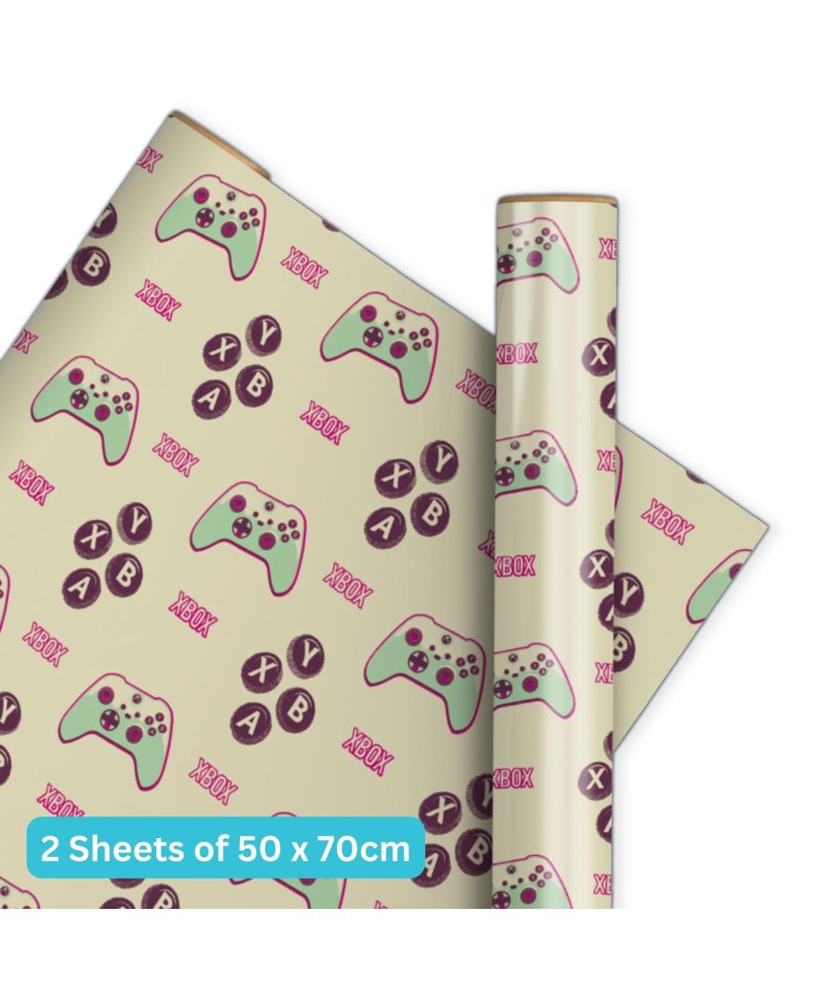Xbox Wrap - zestaw do pakowania prezentów