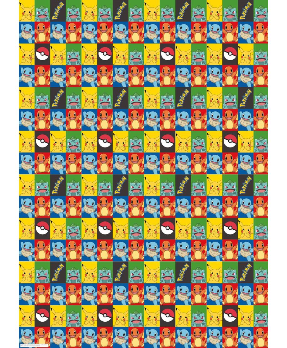Pokemon - papier do pakowania