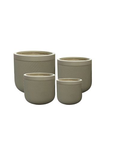 HEVRA Komplet 4 osłonek 44x44x42/36x36x35/30x30x30/24x24x24cm