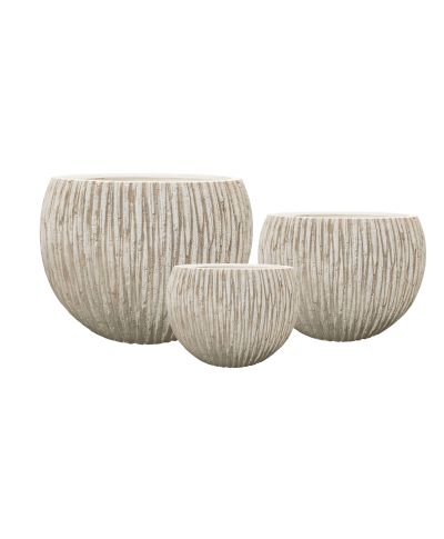 HEVRA Komplet 3 osłonek 53x53x45/40x40x33,5/29x29x27cm