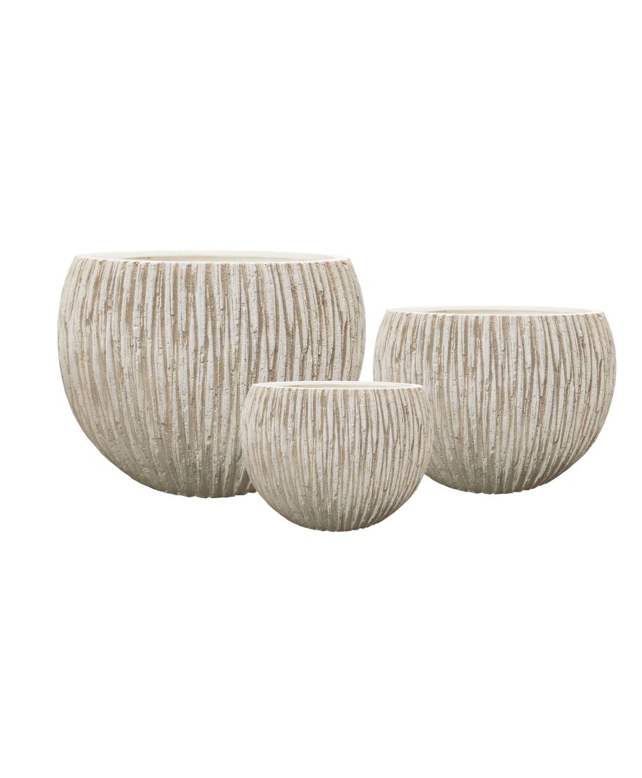 HEVRA Komplet 3 osłonek 53x53x45/40x40x33,5/29x29x27cm