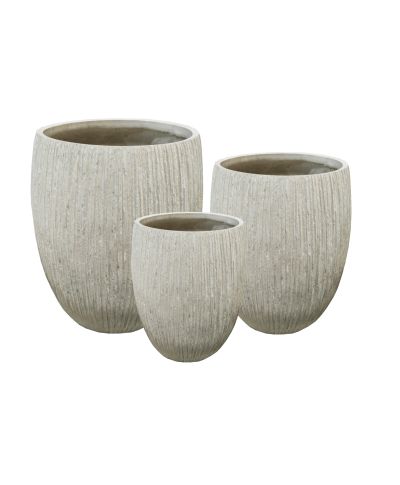 HEVRA Komplet 3 osłonek 53x53x65,5/41,5x41,5x54,5/31x31x43cm