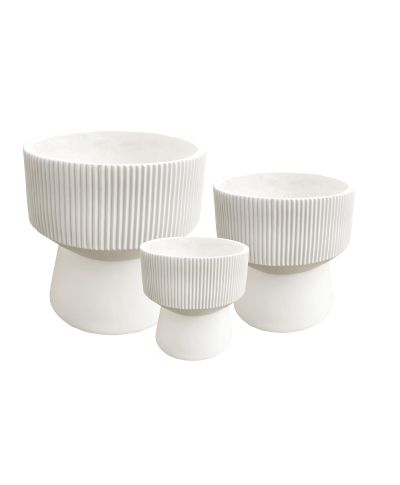 HEVRA Komplet 3 osłonek 44x44x48/38x38x41/30x30x32cm