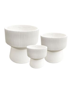 HEVRA Komplet 3 osłonek 44x44x48/38x38x41/30x30x32cm