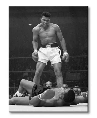 Muhammad Ali (Ali vs Liston Portrait Corbis) - Obraz na płótnie