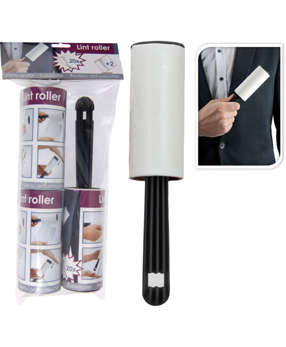 Rolka czyszcząca do ubrań+2 zapasy