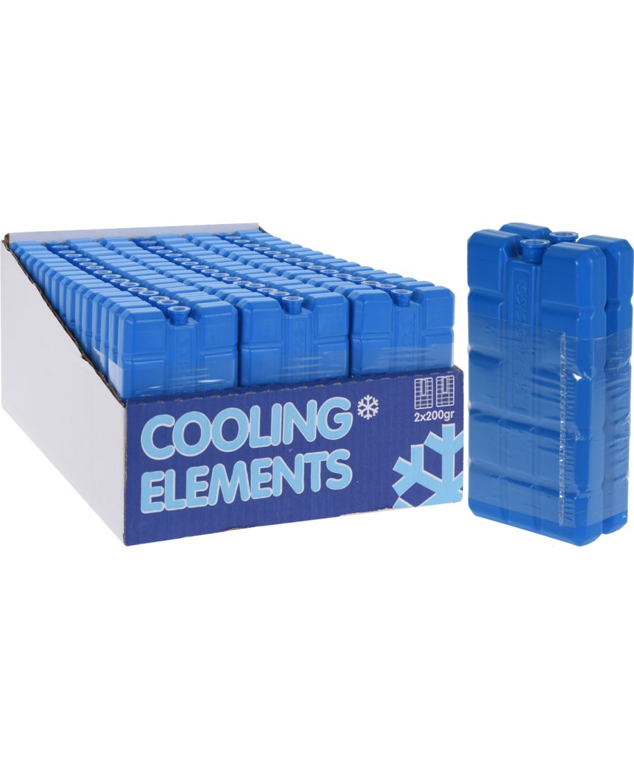 Wkłady chłodzące z polietylenu 15x8x4 cm 2 szt.