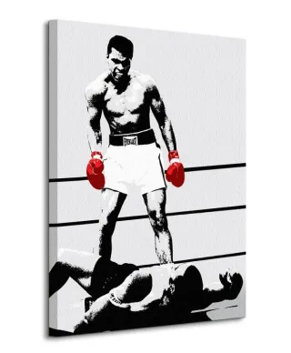 Muhammad Ali (Gloves - Corbis) - Obraz na płótnie