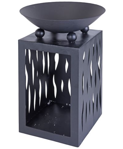 Palenisko ogrodowe z żeliwa i stali na stojaku 45x63cm