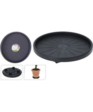 Podstawka na kółkach pod doniczkę z polipropylenu 38 cm 2 kolory do wyboru