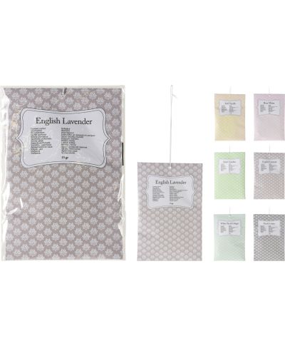 Saszetki zapachowe w woreczku 11,5x16 cm 6 zapachów do wyboru