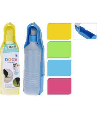 Butelka sportowa na wodę z polietylenu 450 ml 4 kolory do wyboru