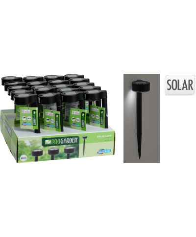 Lampa solarna słupek z polipropylenu 6x31 cm