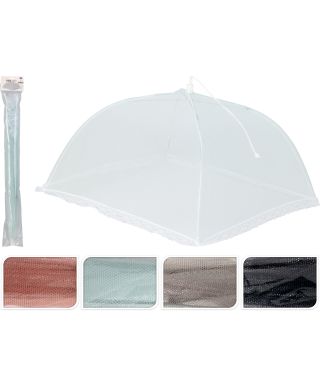 Duża moskitiera na żywność z poliestru 45x45 cm 4 kolory do wyboru