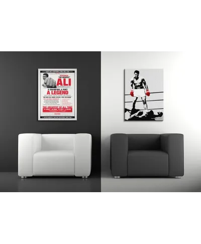 Muhammad Ali (Gloves - Corbis) - Obraz na płótnie