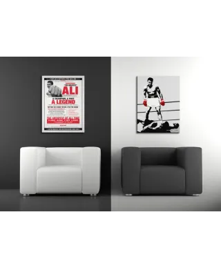 Muhammad Ali (Gloves - Corbis) - Obraz na płótnie