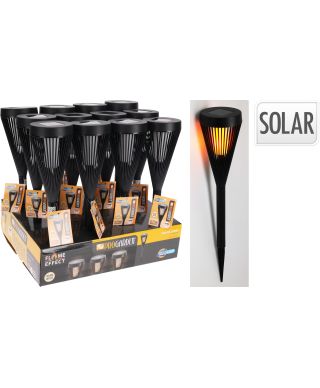 Lampa solarna pochodnia z polipropylenu9,5x46,5 cm