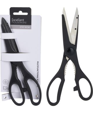 Mocne nożyczki uniwersalne ze stali nierdzewnej 21 cm