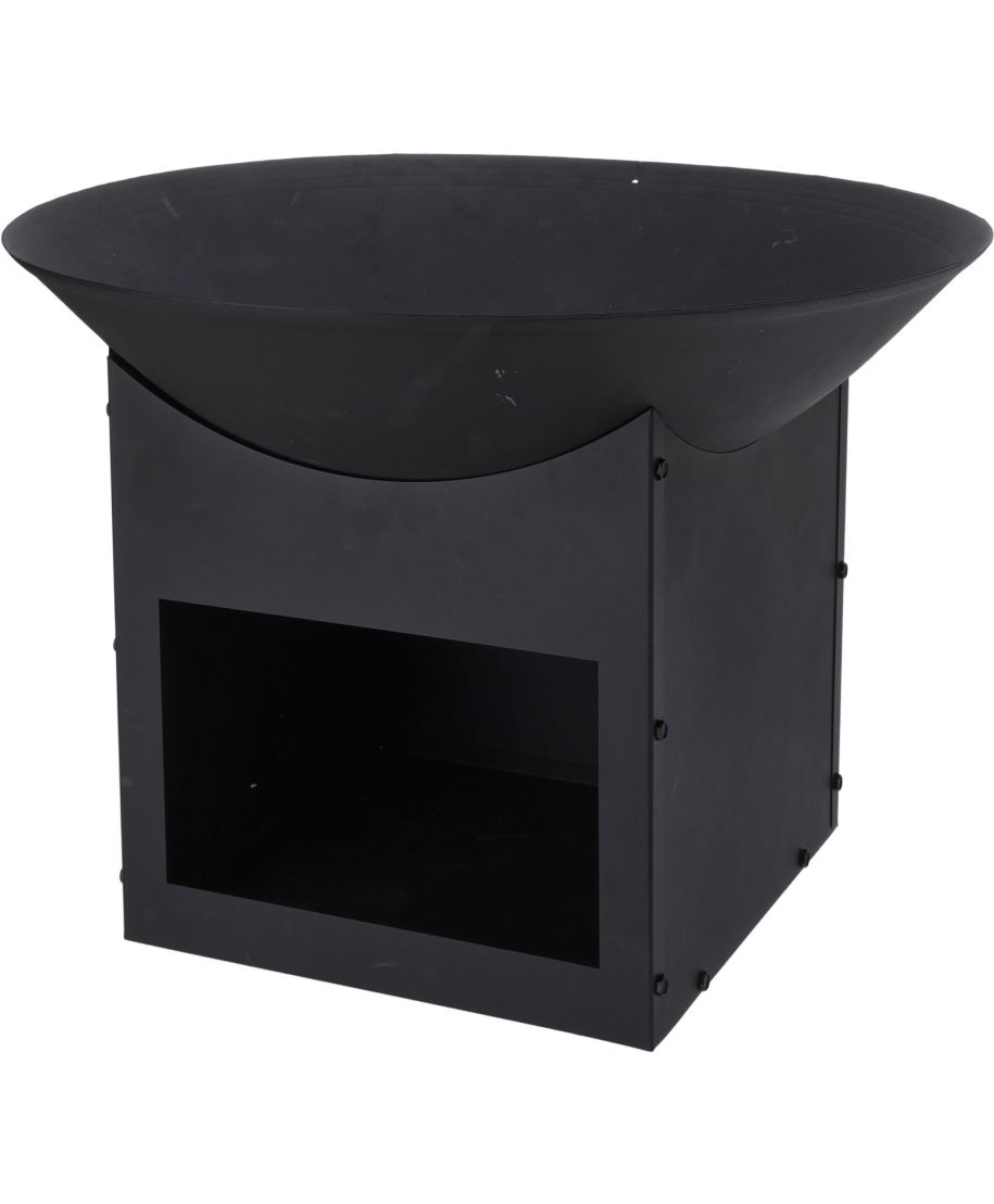 Palenisko ogrodowe z żeliwa i stali 57x35 cm