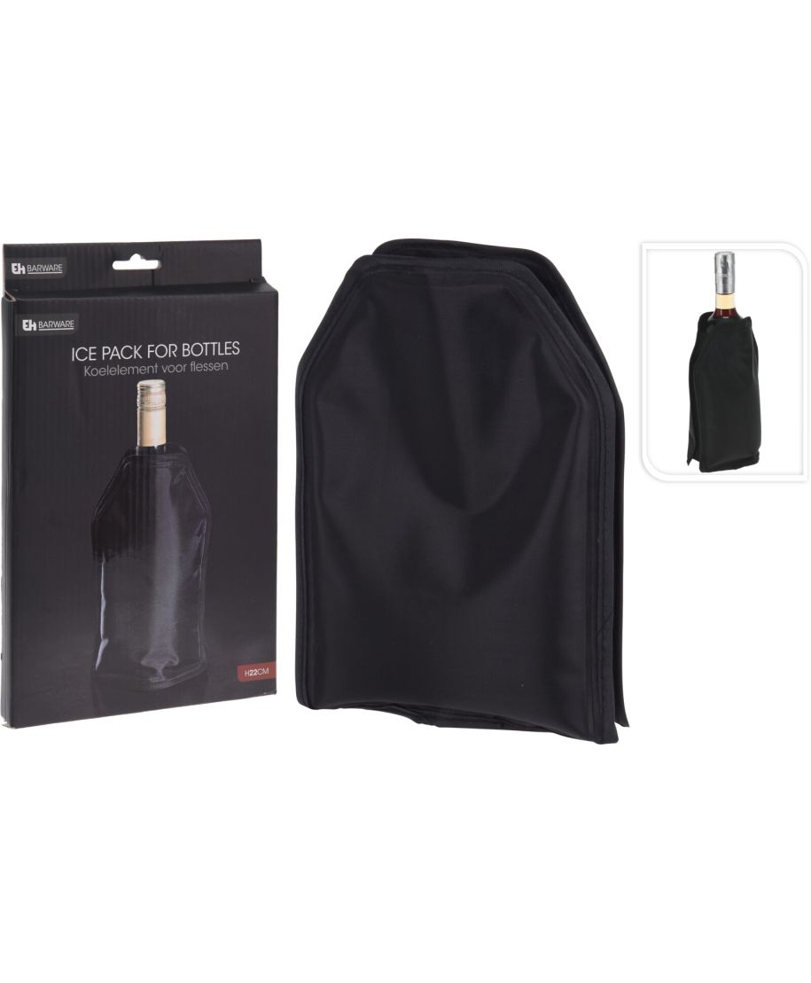 Podróżny wkład chłodzący na butelkę z poliestru 22 cm