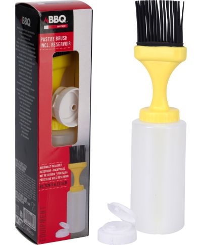 Pędzelek z pojemnikiem z silikonu 23 cm