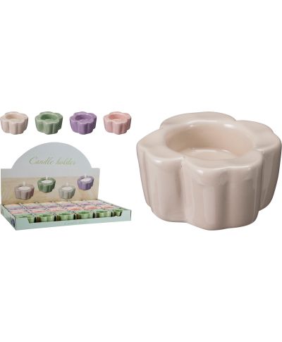 Porcelanowy świecznik z porcelany 8 cm 4 kolory do wyboru
