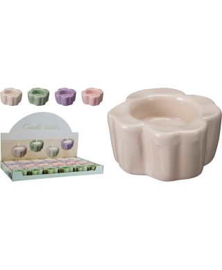 Porcelanowy świecznik z porcelany 8 cm 4 kolory do wyboru