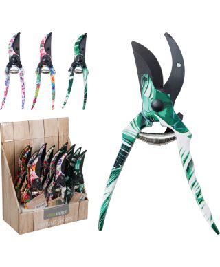 Sekator ogrodowy kwiatowy z żelaza 20 cm 2 wzory do wyboru