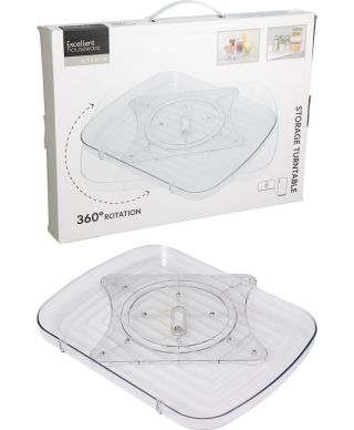 Organizer obrotowy do lodówki z polistyrenu 39 cm