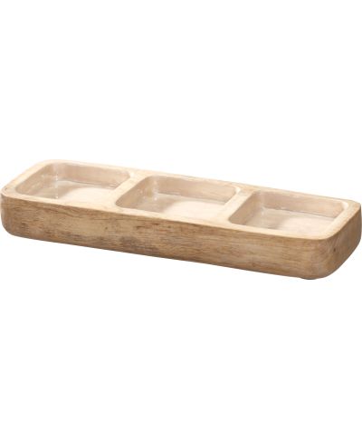 Taca do serwowania z drewna mango 29,5x10,5x3,5 cm