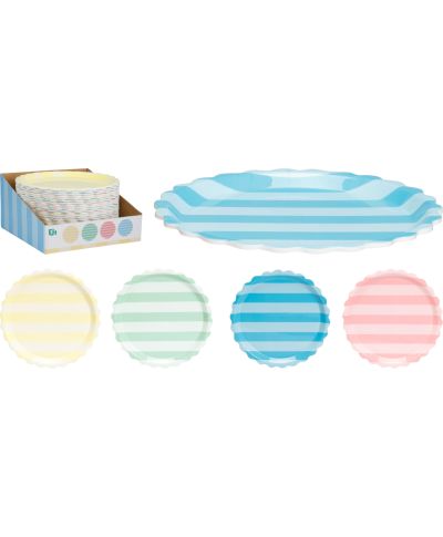 Ciekawy talerz z melaminy 20 cm