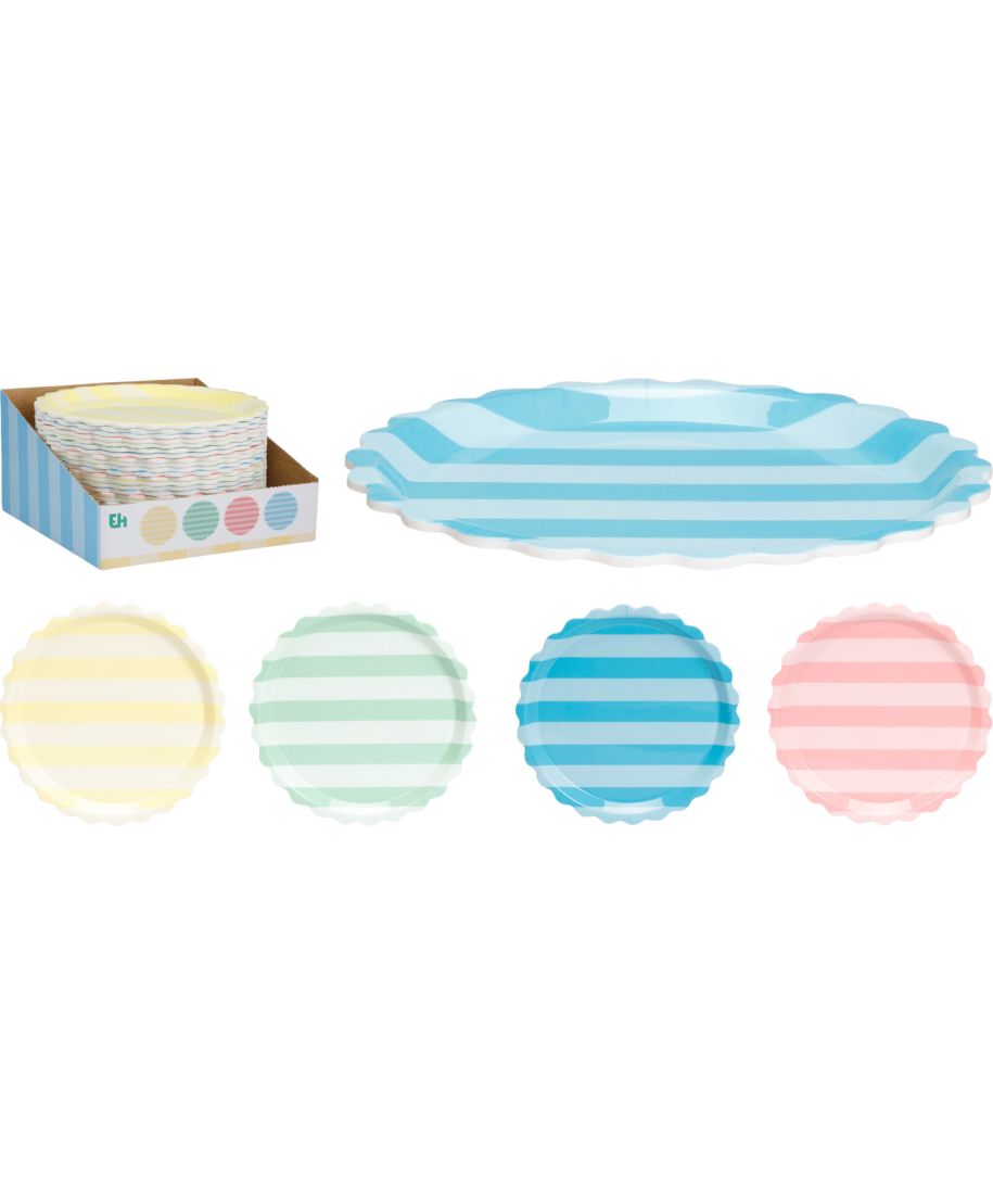 Ciekawy talerz z melaminy 20 cm