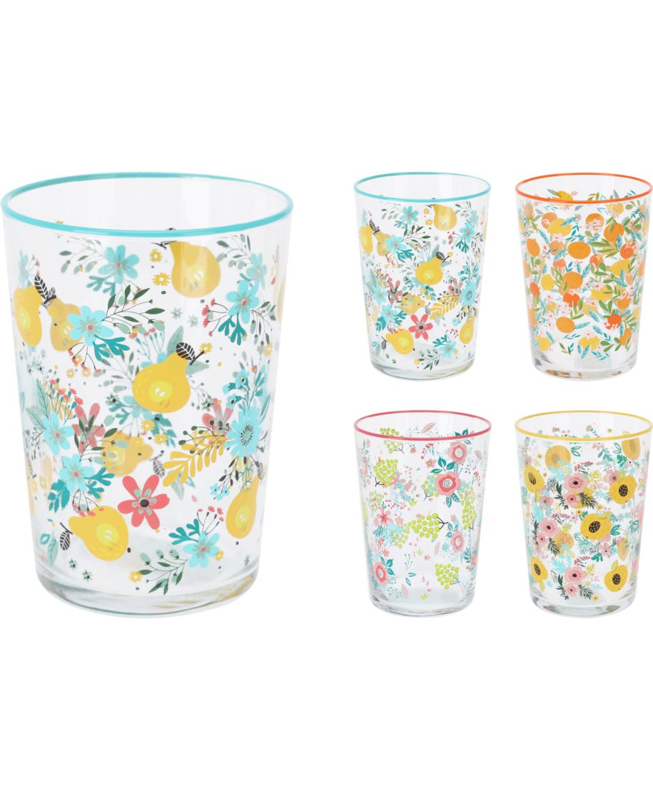 SZKLANKA 510ML 8X12CM SZKLANAOWOCOWY WZÓR