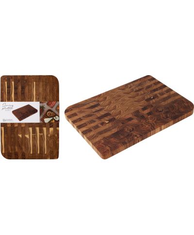 Deska do krojenia z drewna tekowego 40cm