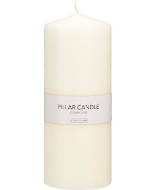 ŚWIECA PIEŃKOWA 10X25CM Z WOSKU