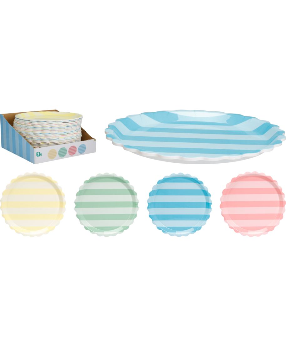 TALERZ Z MELAMINY 25CM 4 WZORY