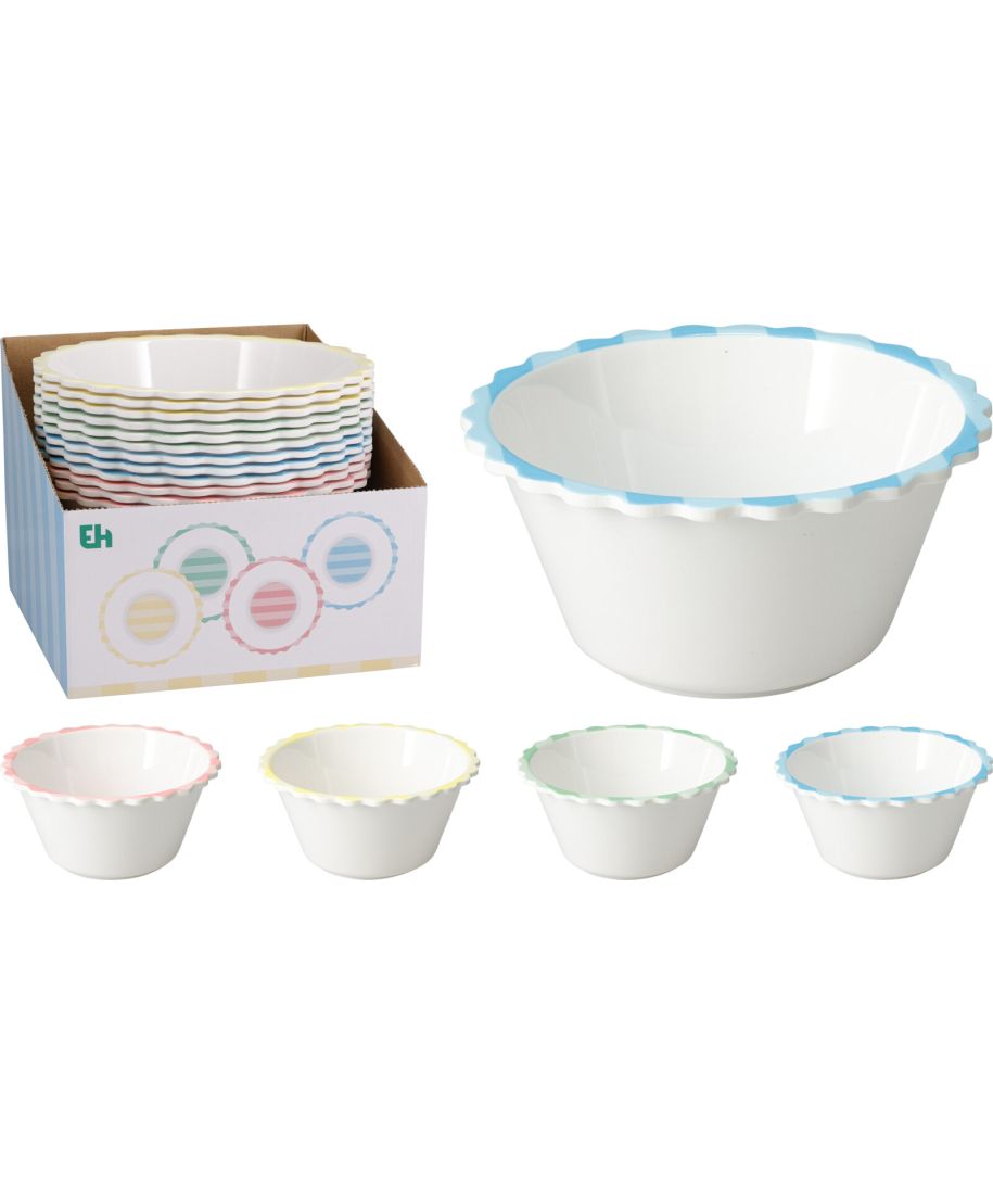 MISKA Z MELAMINY 25CM 4 WZORY