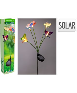 Solarna lampka ozdobna 76 cm MOTYLE