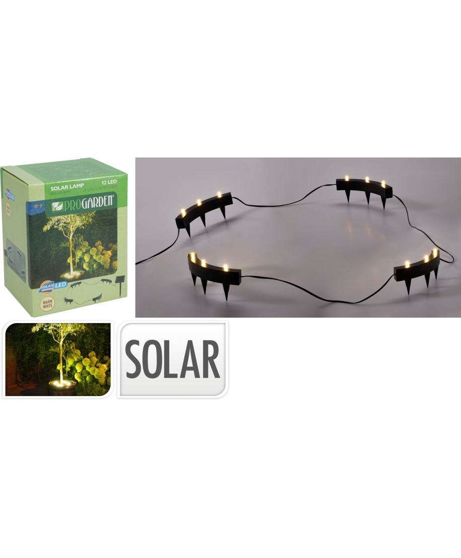 Zestaw lampek solarnych 4 sztuki