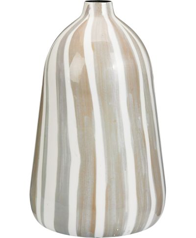 Wazon dekoracyjny z metalu 22x22x37 cm