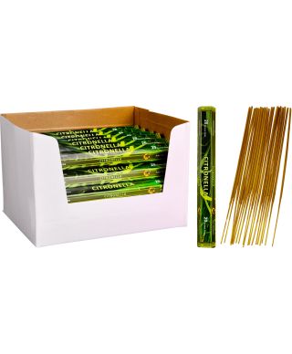 Kadzidełka cytronelowe w patyczkach 10 cm 20 szt.