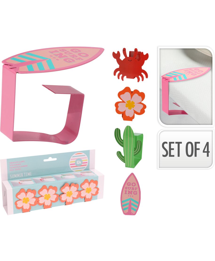 Klipsy obciążniki 4 sztuki do obrusów