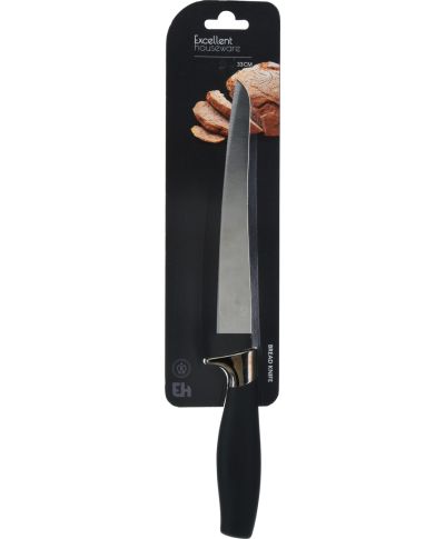 Nóż do chleba ze stali nierdzewnej 33cm