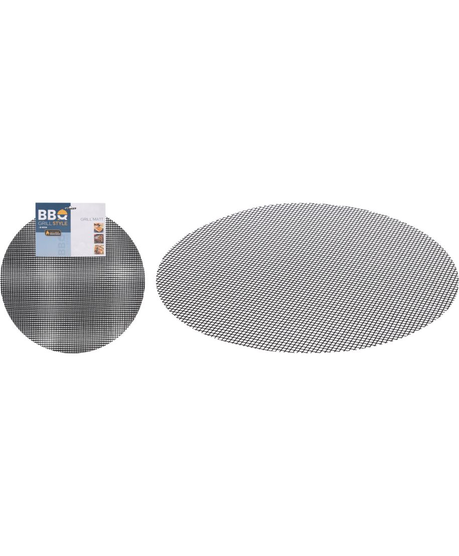 Mata ochronna na grilla okrągła z teflonu 40 cm 2sztuki